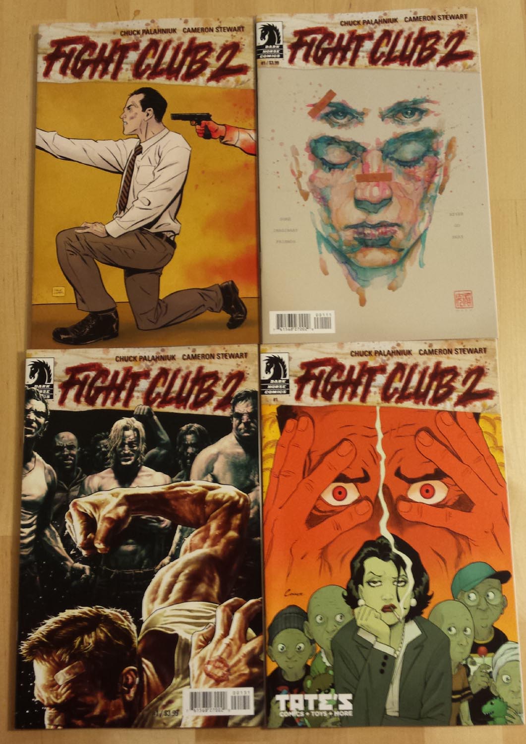 Fight Club 2 Comic Books  HMS NATION Hart Mind Soul