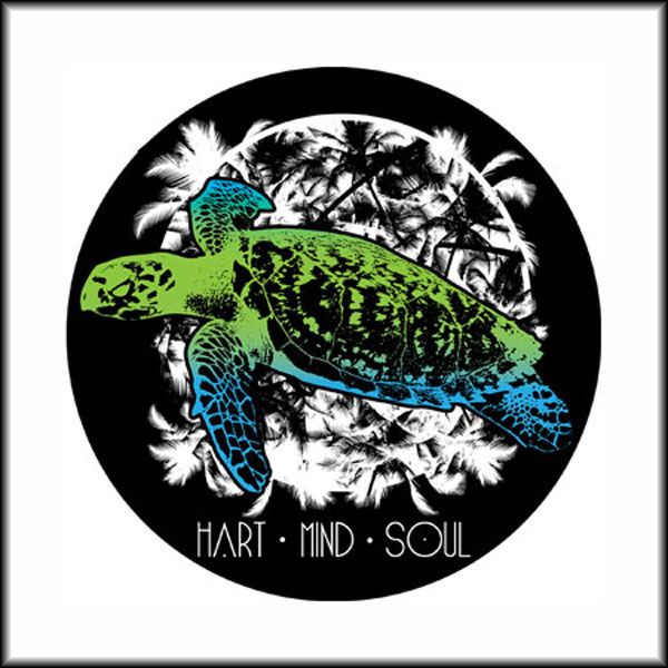 Portland sea turtle sticker