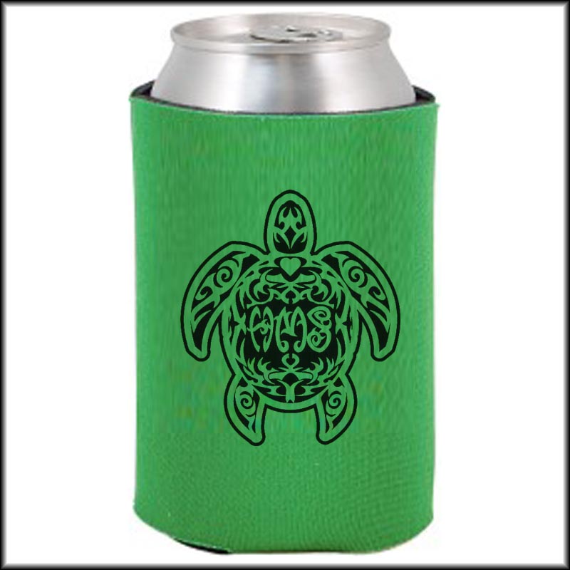 screen printed koozie Portland