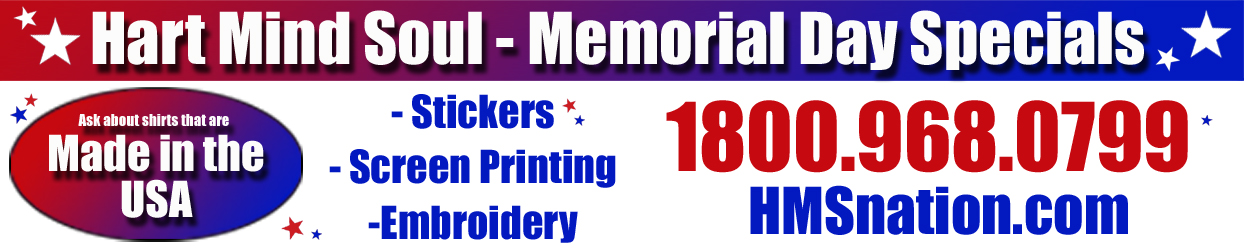 Memorial Day Sticker Specials Portland HMS