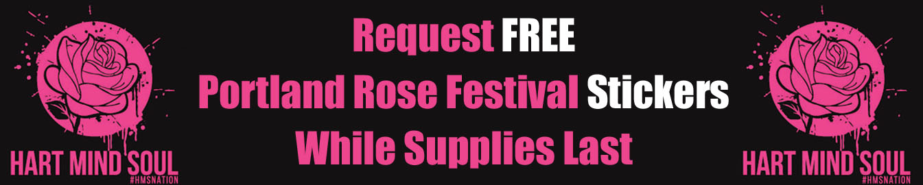 Portland Rose Festival Stickers
