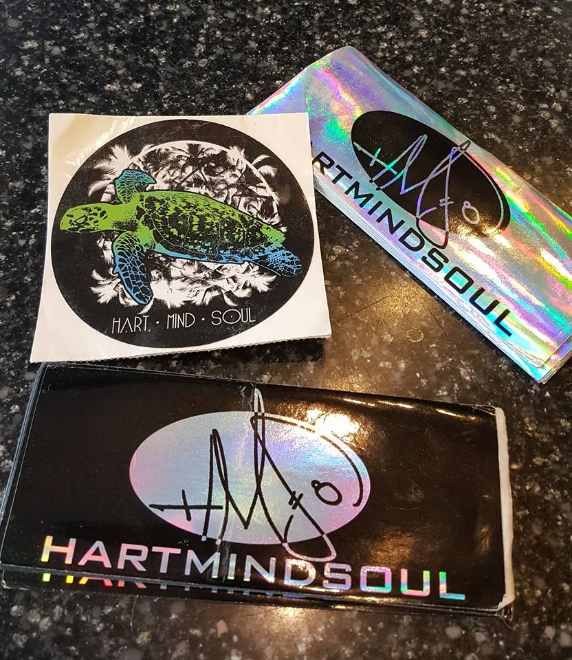 heart mind soul custom stickers