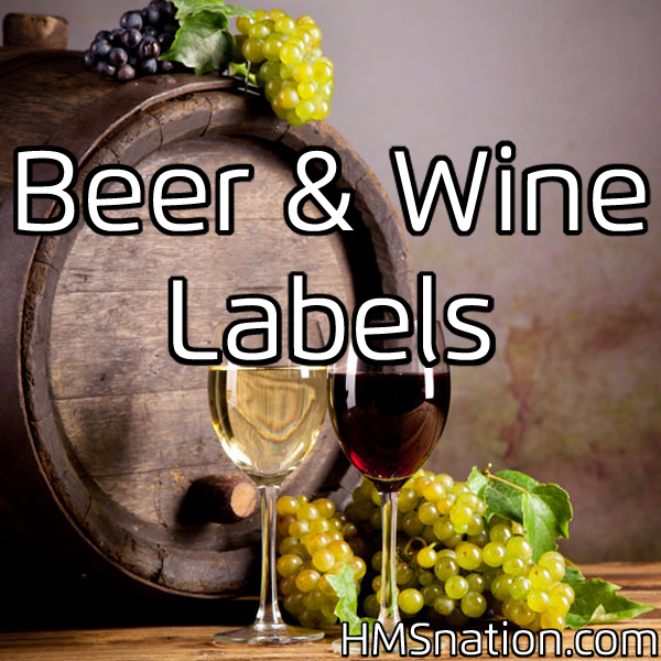 Buy Custom Beer And Wine Labels