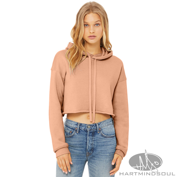 Bella Canvas Crop Top Hoodies