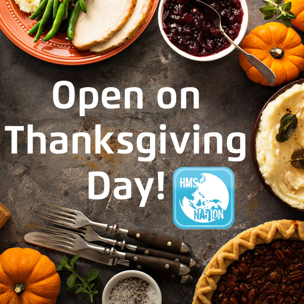 Open On Thanksgiving Day