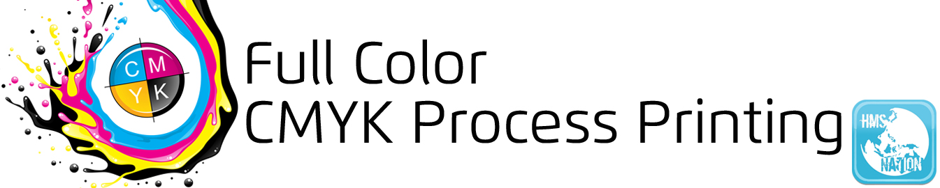 full color CMYK process printing
