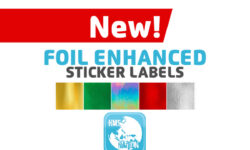 Foil Enhanced Sticker Labels