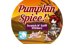 Pumpkin Spice Scented Stickers