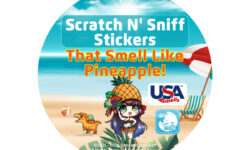 Pineapple-Scratch-N'-Sniff-Stickers